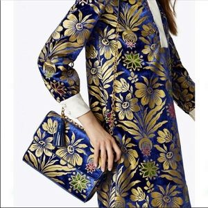 NWOT Tory Burch velvet floral crossbody